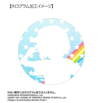 劇場版 魔法少女小圓 瓦爾普爾吉斯的廻天 ANGEL BLUE聯名 美樹沙耶加 75mm全息徽章