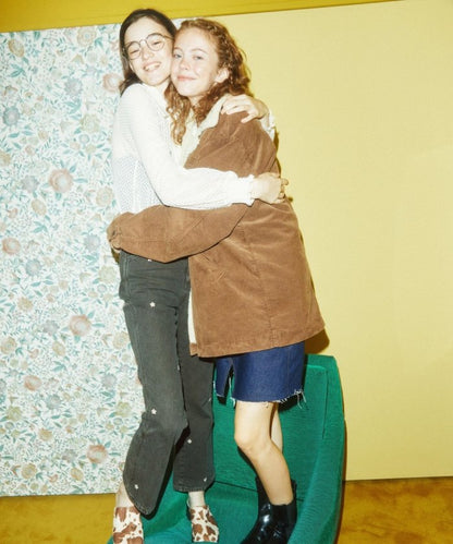 聯名喇叭牛仔褲