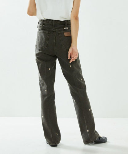 聯名喇叭牛仔褲