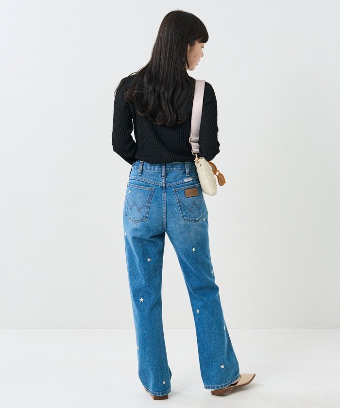 聯名喇叭牛仔褲