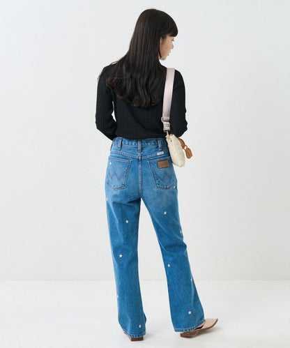 聯名喇叭牛仔褲