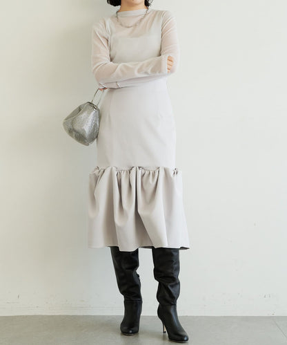 【La nature linge】透明蕾絲套頭衫