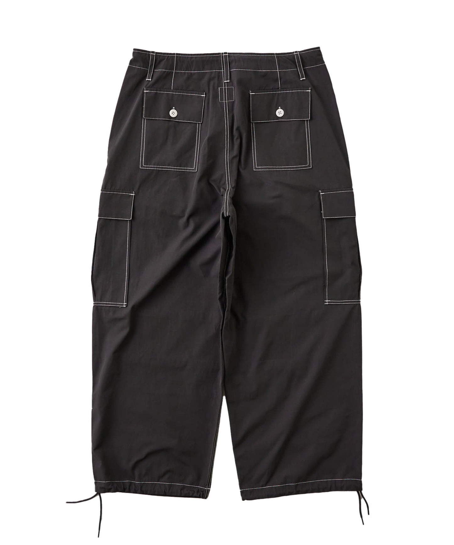 【KOOKY'N/酷酷】BRONX刺繡降落傘寬鬆褲