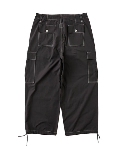 【KOOKY'N/酷酷】BRONX刺繡降落傘寬鬆褲