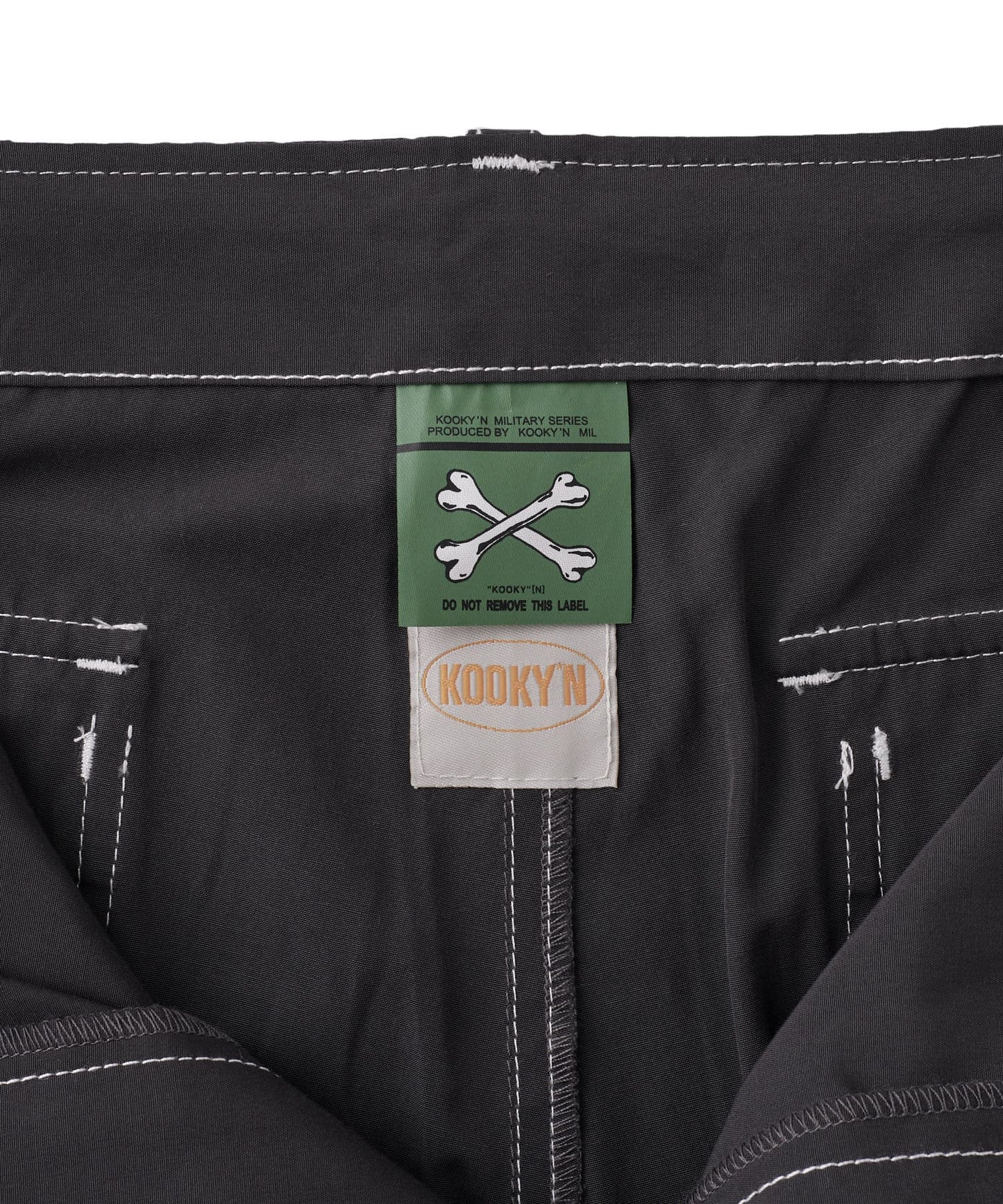 【KOOKY'N/酷酷】BRONX刺繡降落傘寬鬆褲