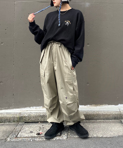 COOPER傘布寬鬆褲