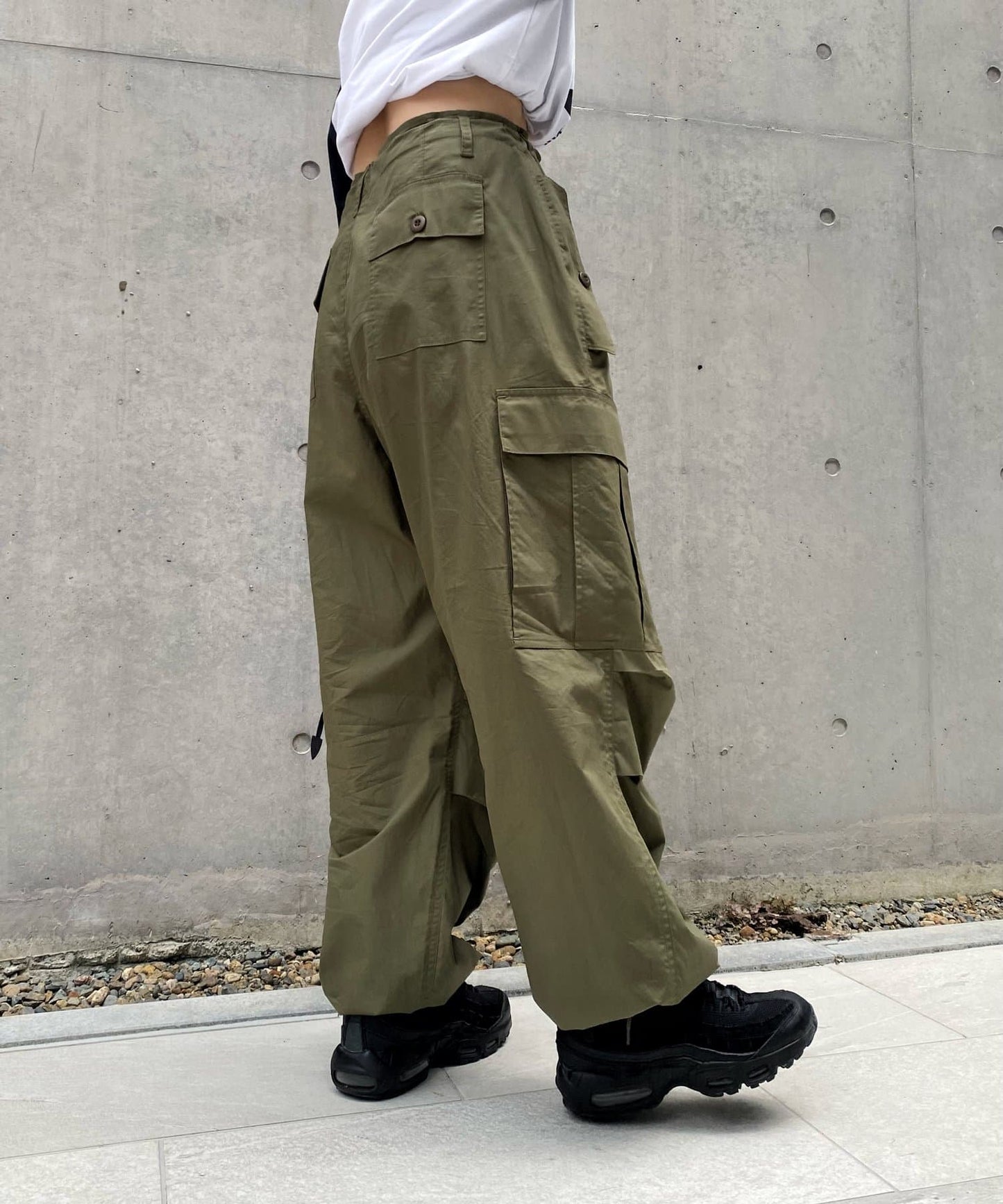 COOPER傘布寬鬆褲