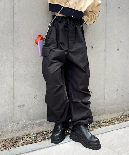 COOPER傘布寬鬆褲