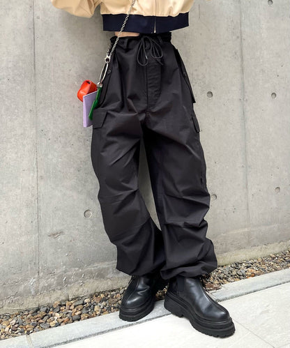 COOPER傘布寬鬆褲