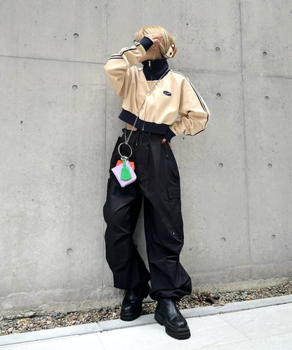 COOPER傘布寬鬆褲