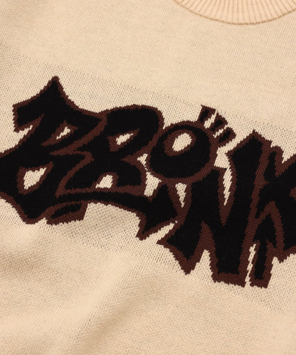 【KOOKY'N/酷酷】BRONX標記針織衫
