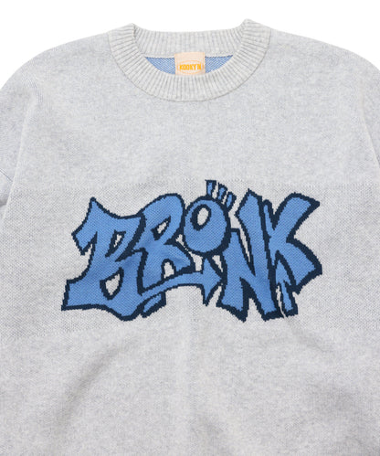 【KOOKY'N/酷酷】BRONX標記針織衫