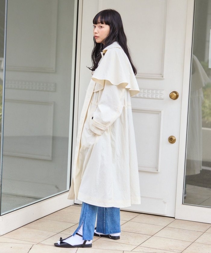 2way洗衣機尼龍披風連衣裙