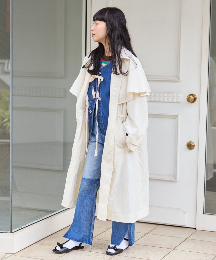 2way洗衣機尼龍披風連衣裙