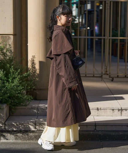 2way洗衣機尼龍披風連衣裙