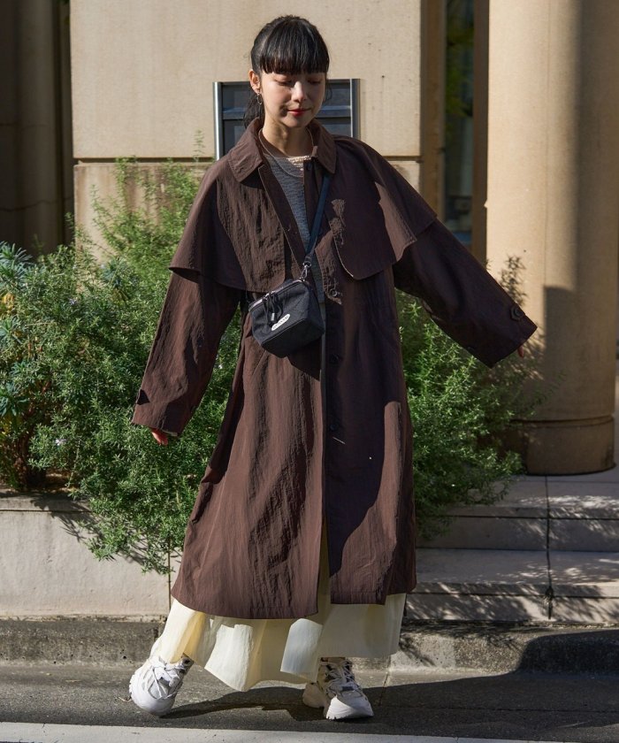 2way洗衣機尼龍披風連衣裙