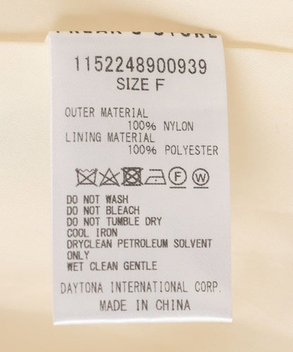 2way洗衣機尼龍披風連衣裙