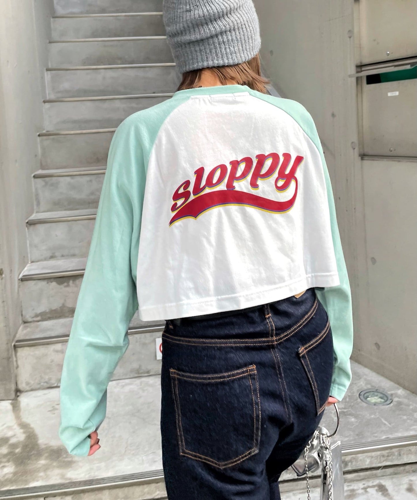 【SLOPPY/斯洛皮】SLOPPY拉格朗套頭衫