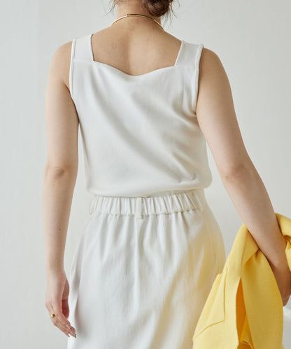 【C′NOTE/筆記】透視拼接方形背心