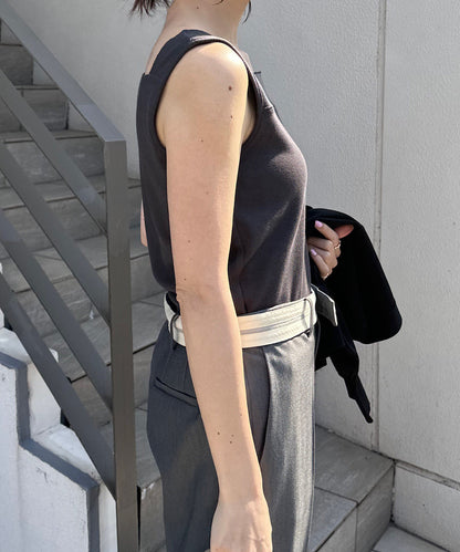 【C′NOTE/筆記】透視拼接方形背心