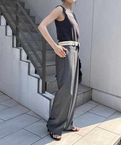 【C′NOTE/筆記】透視拼接方形背心