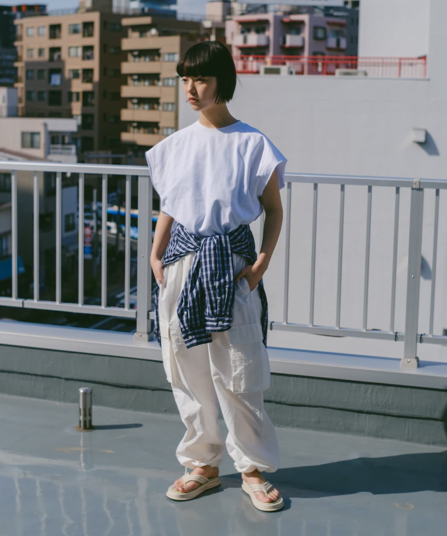 【WHIMSIC】尼龍貨物褲