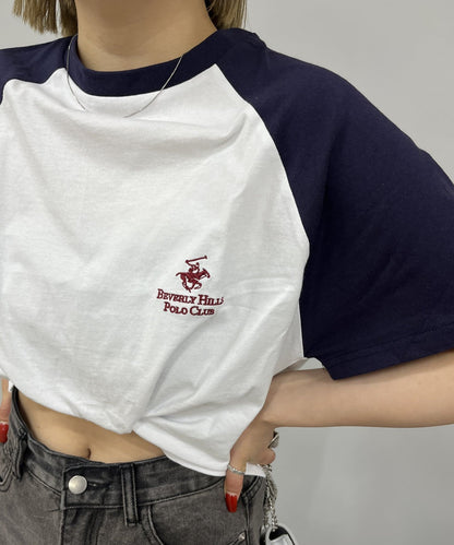 BEVERLY HILLS POLO CLUB拉鍊TEE