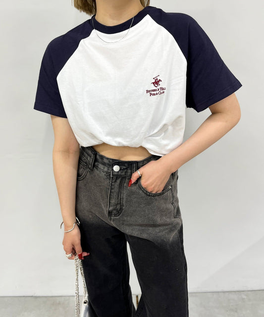 BEVERLY HILLS POLO CLUB拉鍊TEE