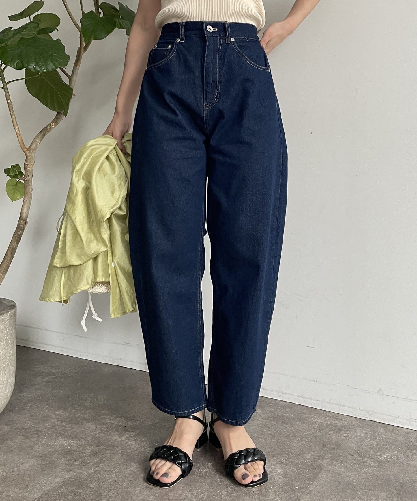 【/2尺碼展開】曲線牛仔褲