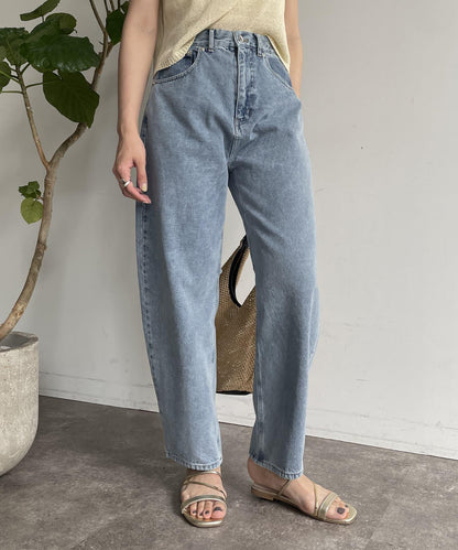 【/2尺碼展開】曲線牛仔褲