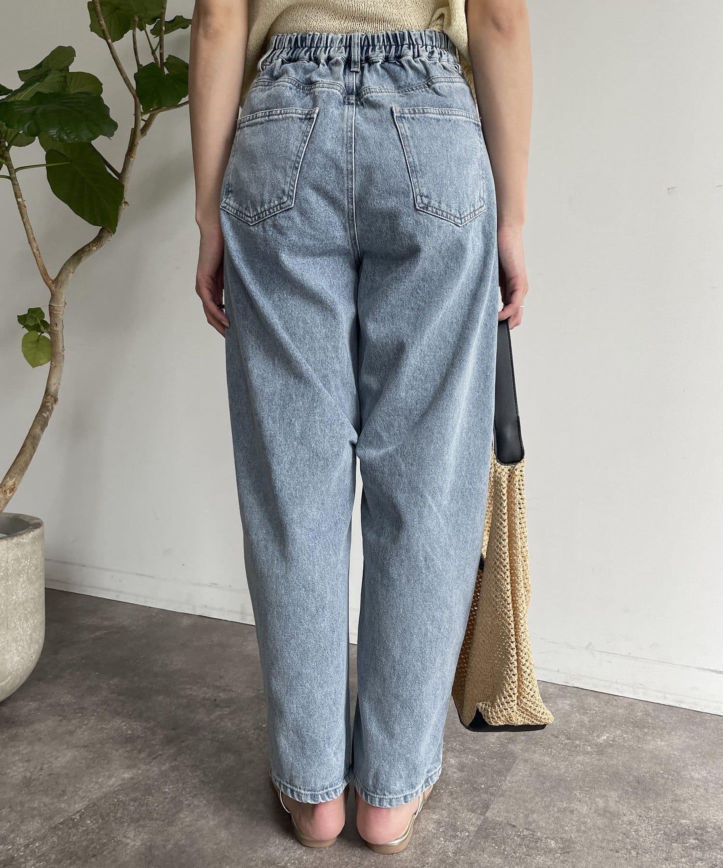 【/2尺碼展開】曲線牛仔褲