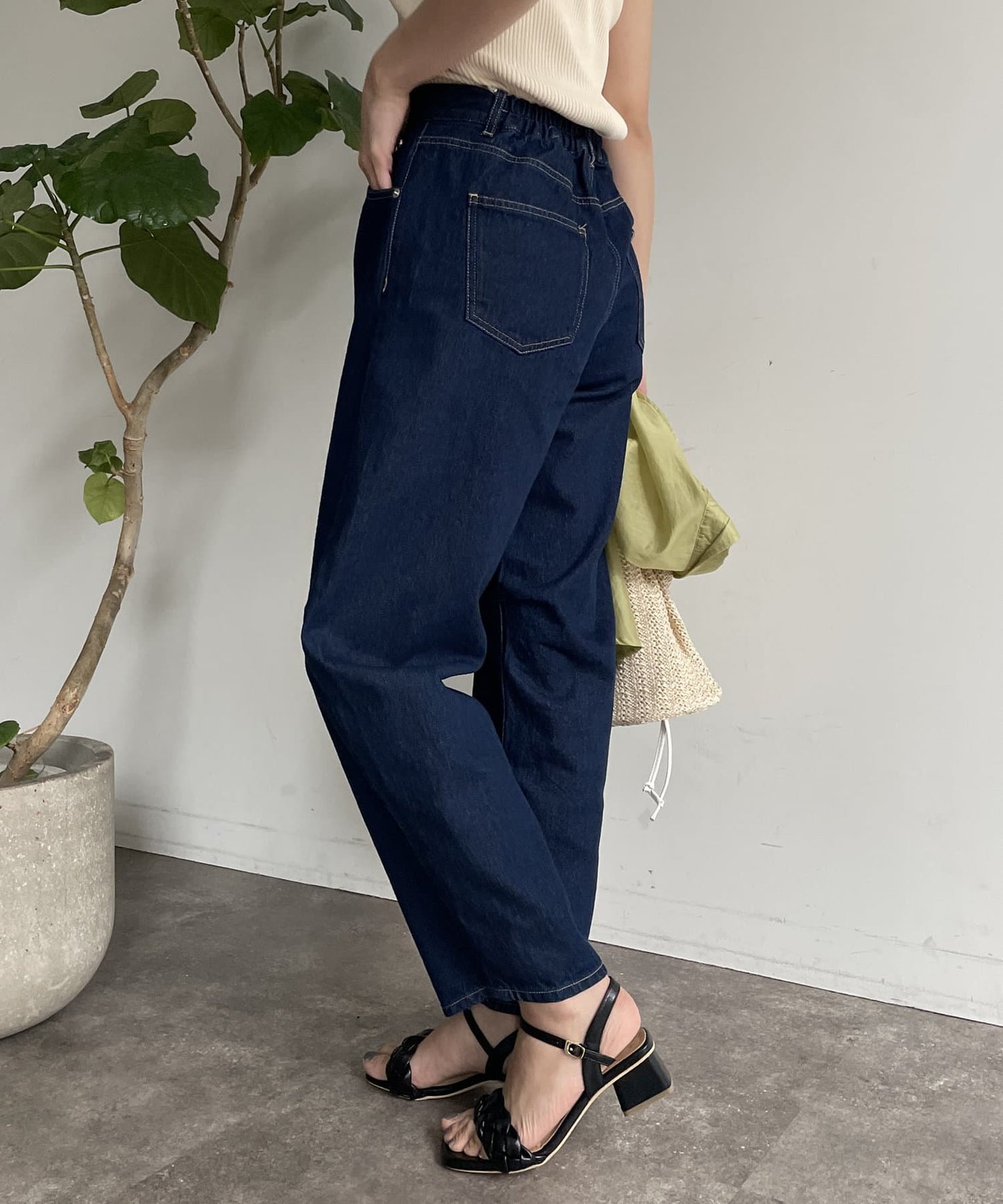 【/2尺碼展開】曲線牛仔褲