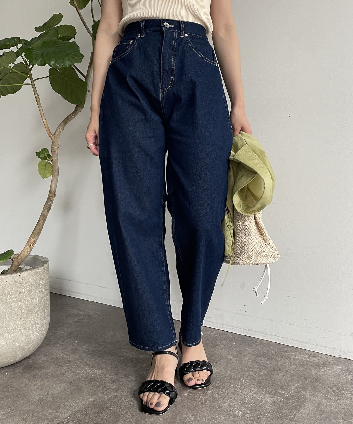 【/2尺碼展開】曲線牛仔褲