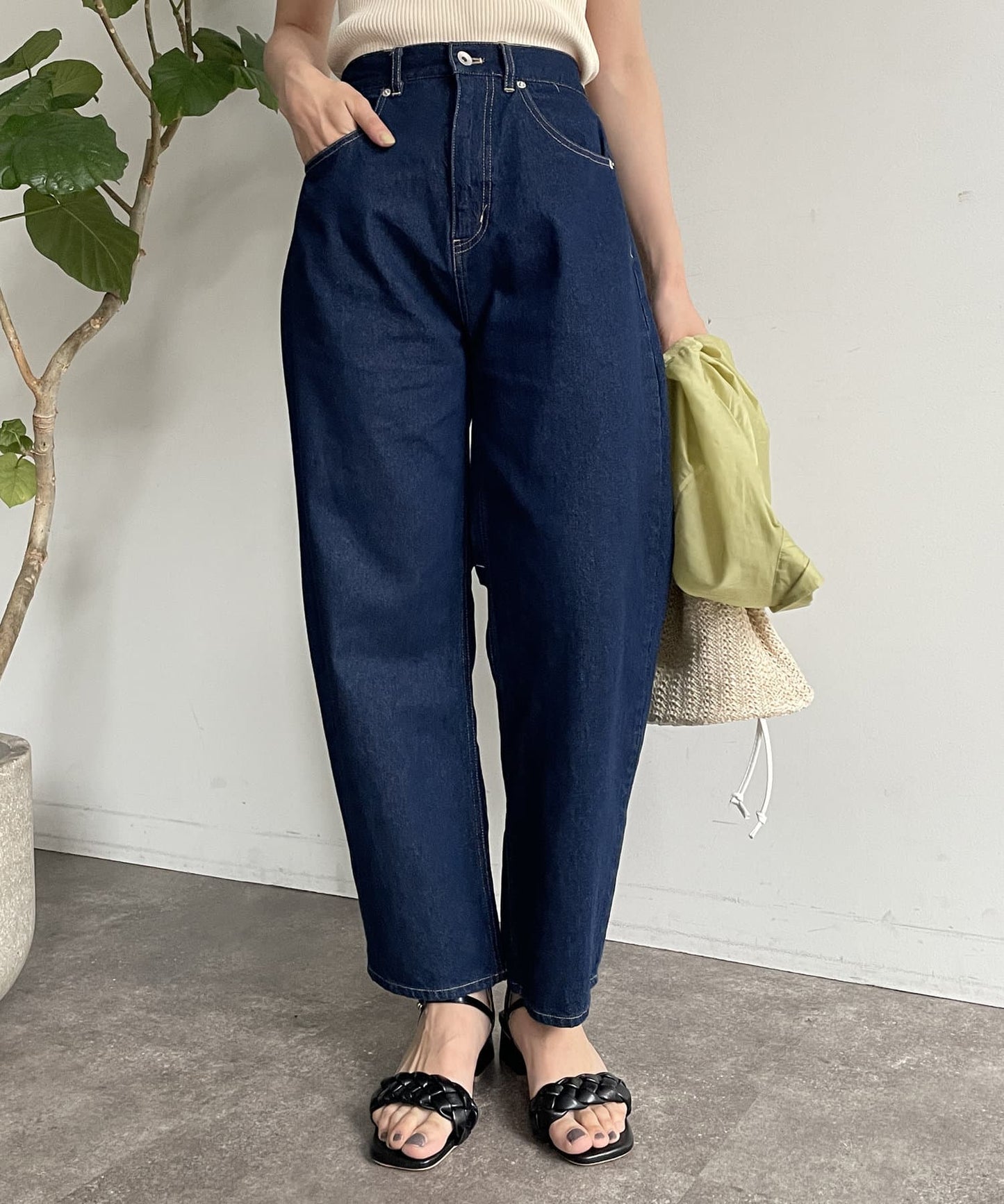 【/2尺碼展開】曲線牛仔褲