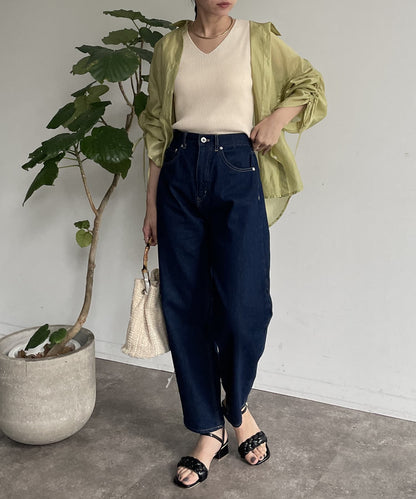 【/2尺碼展開】曲線牛仔褲