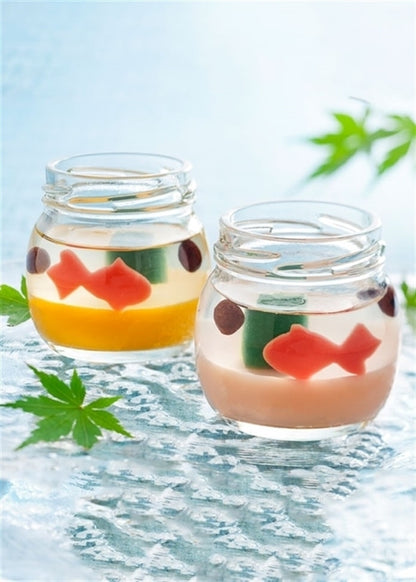 【京都 養老軒】搖曳金魚清涼果凍中元禮