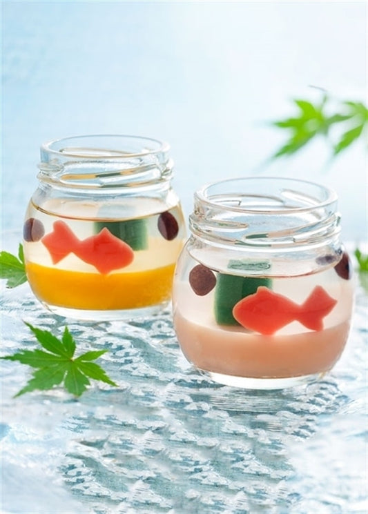 【京都 養老軒】搖曳金魚清涼果凍中元禮