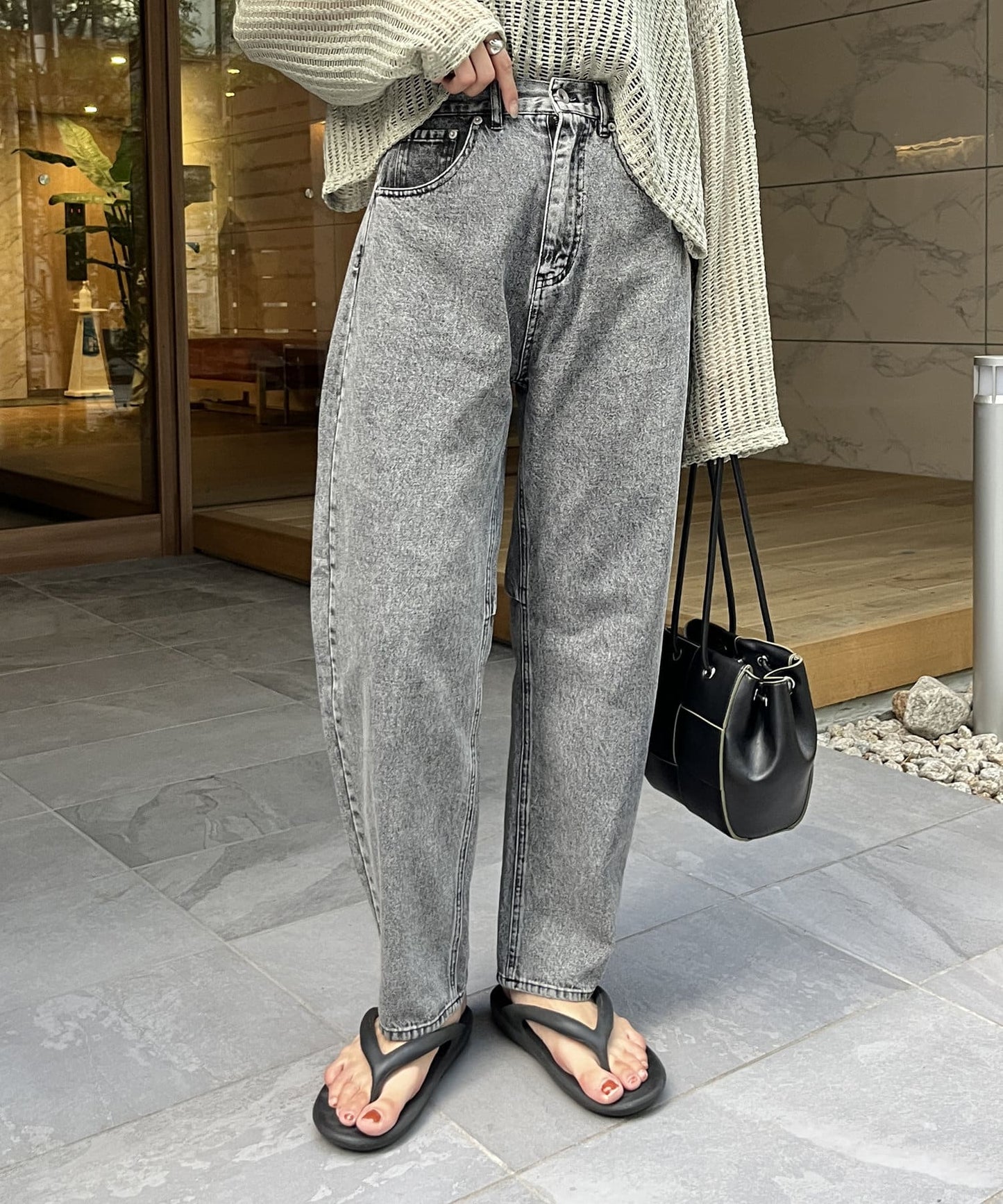 【/2尺碼展開】曲線牛仔褲