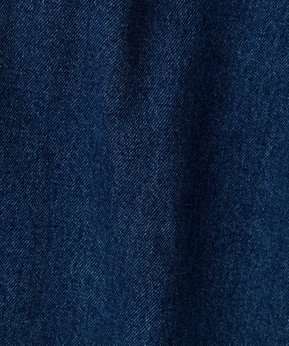 【KIDS】【TYPY DENIM】甘織り裾フリンジカーブデニム 【KIDS】【TYPY DENIM】甜美編織下襬流蘇曲線牛仔褲