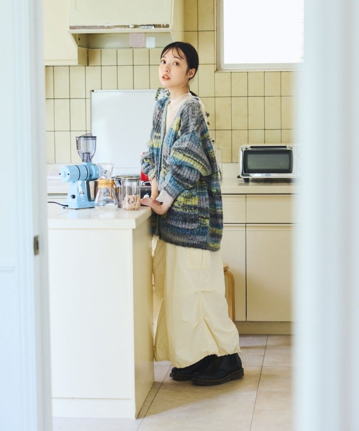 布克雷漸變開衫/針織開衫