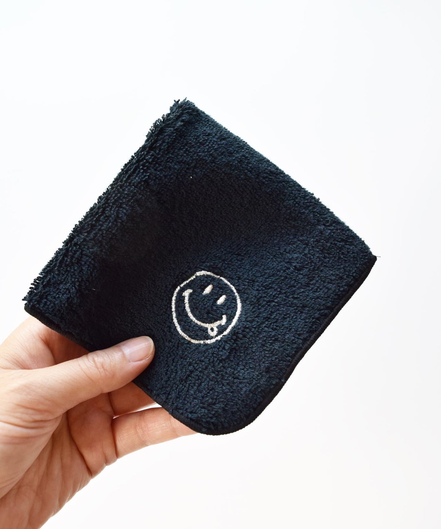 Smile 刺繡 毛巾手帕