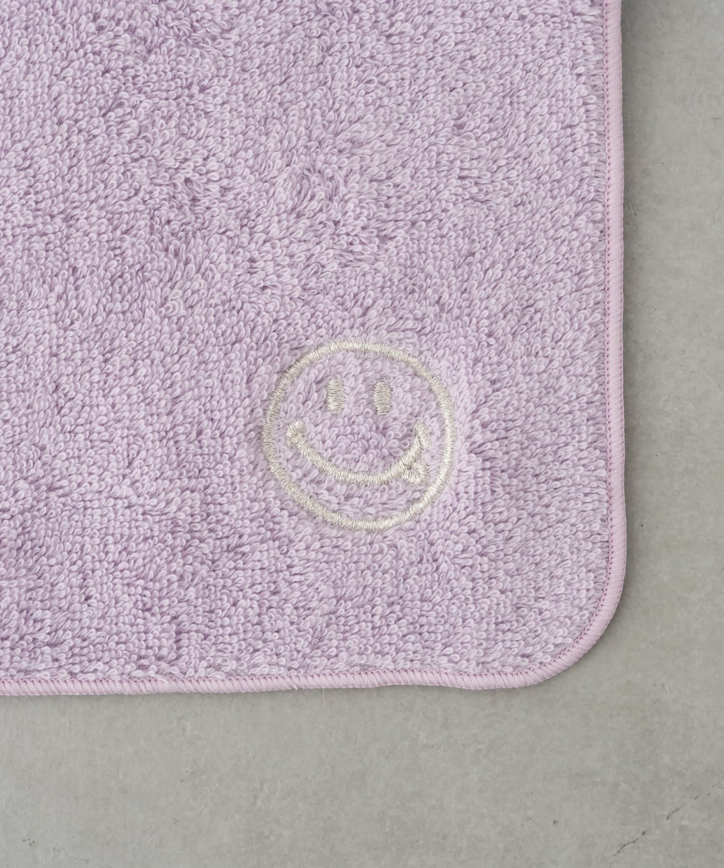 Smile 刺繡 毛巾手帕