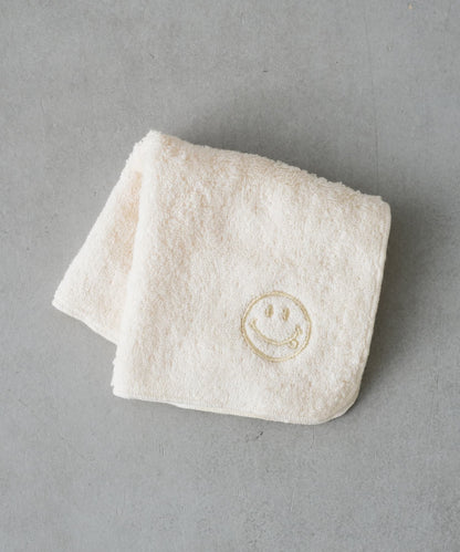 Smile 刺繡 毛巾手帕
